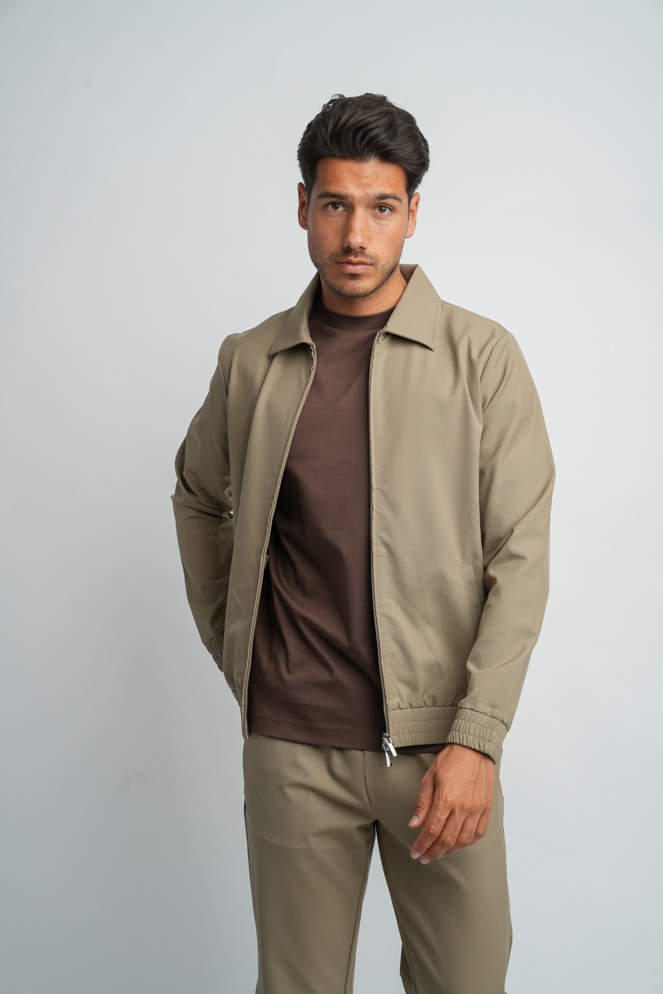 Desert Taupe Tech Suit