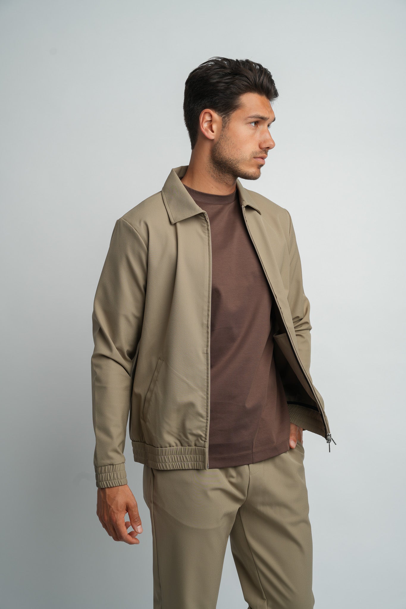 Desert Taupe Tech Suit