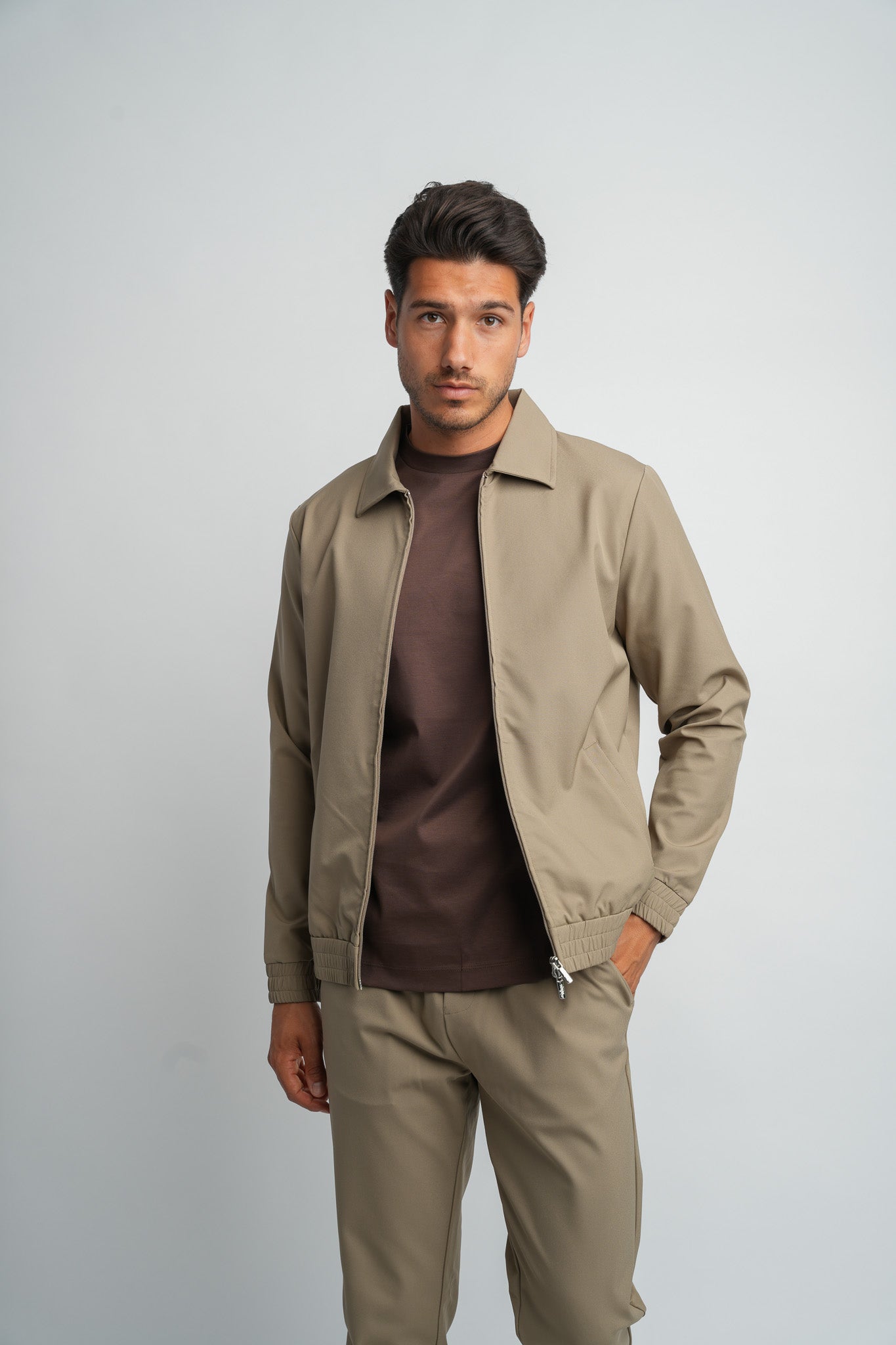 Desert Taupe Tech Suit