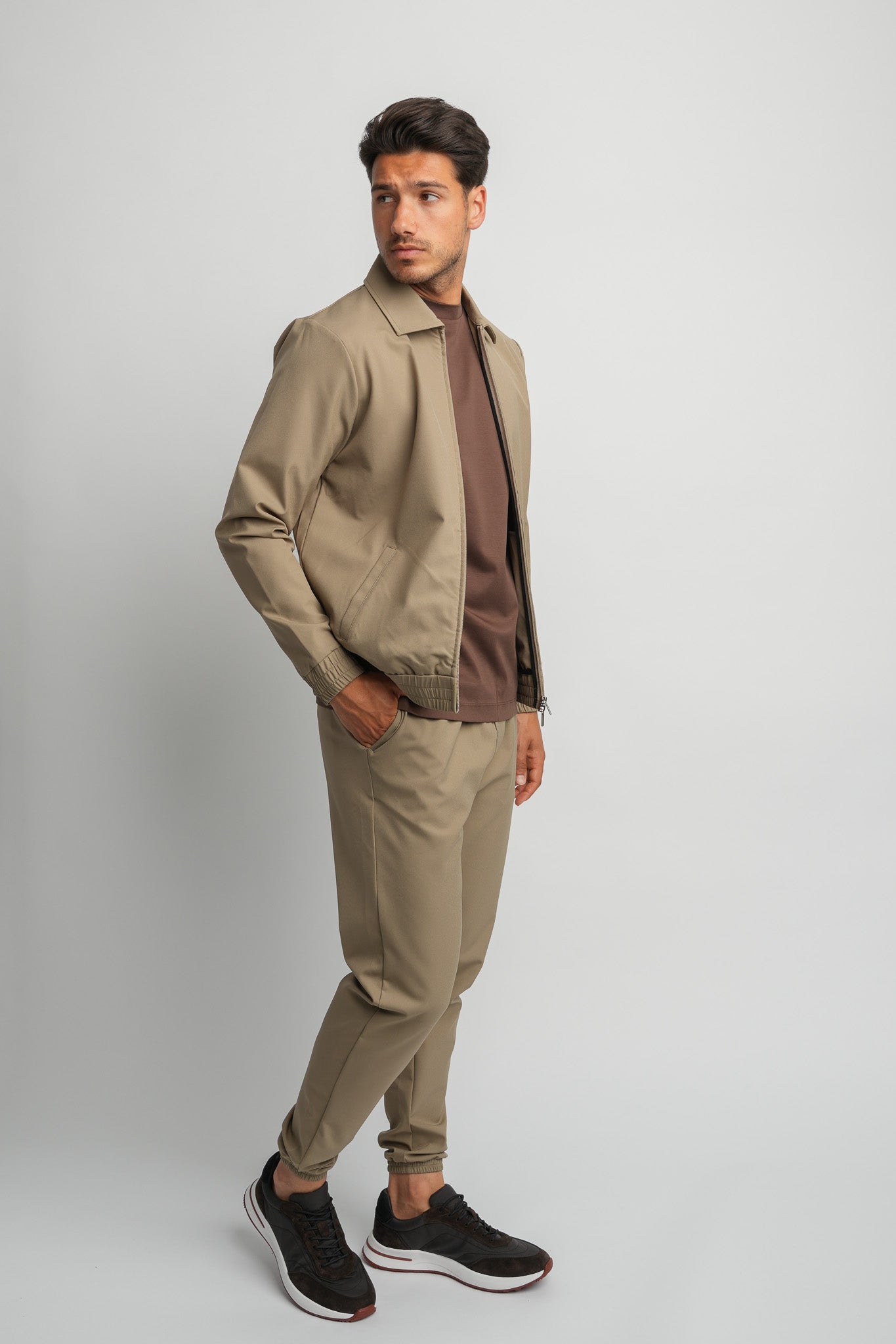 Desert Taupe Tech Suit