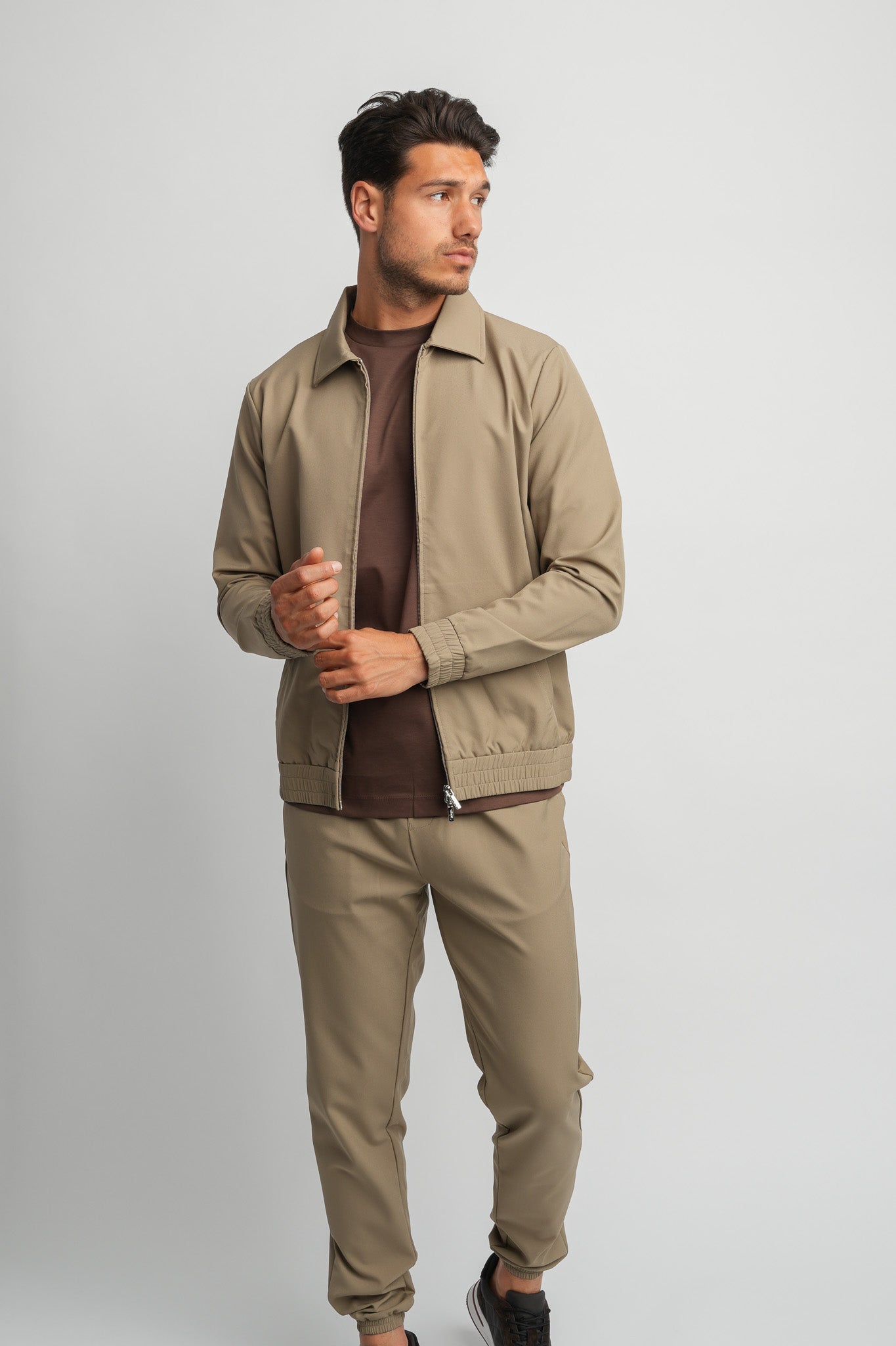 Desert Taupe Tech Suit