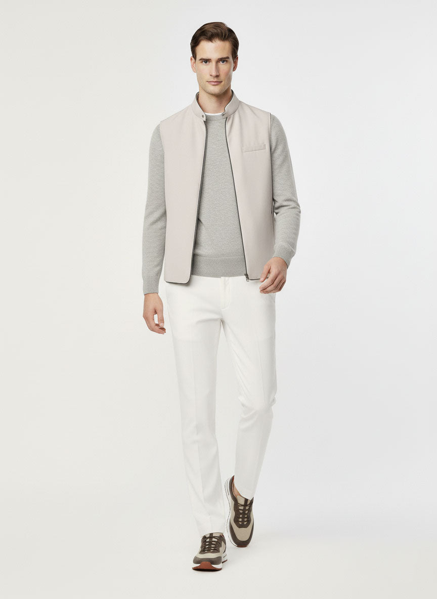 Linea Uno Vest – Taupe