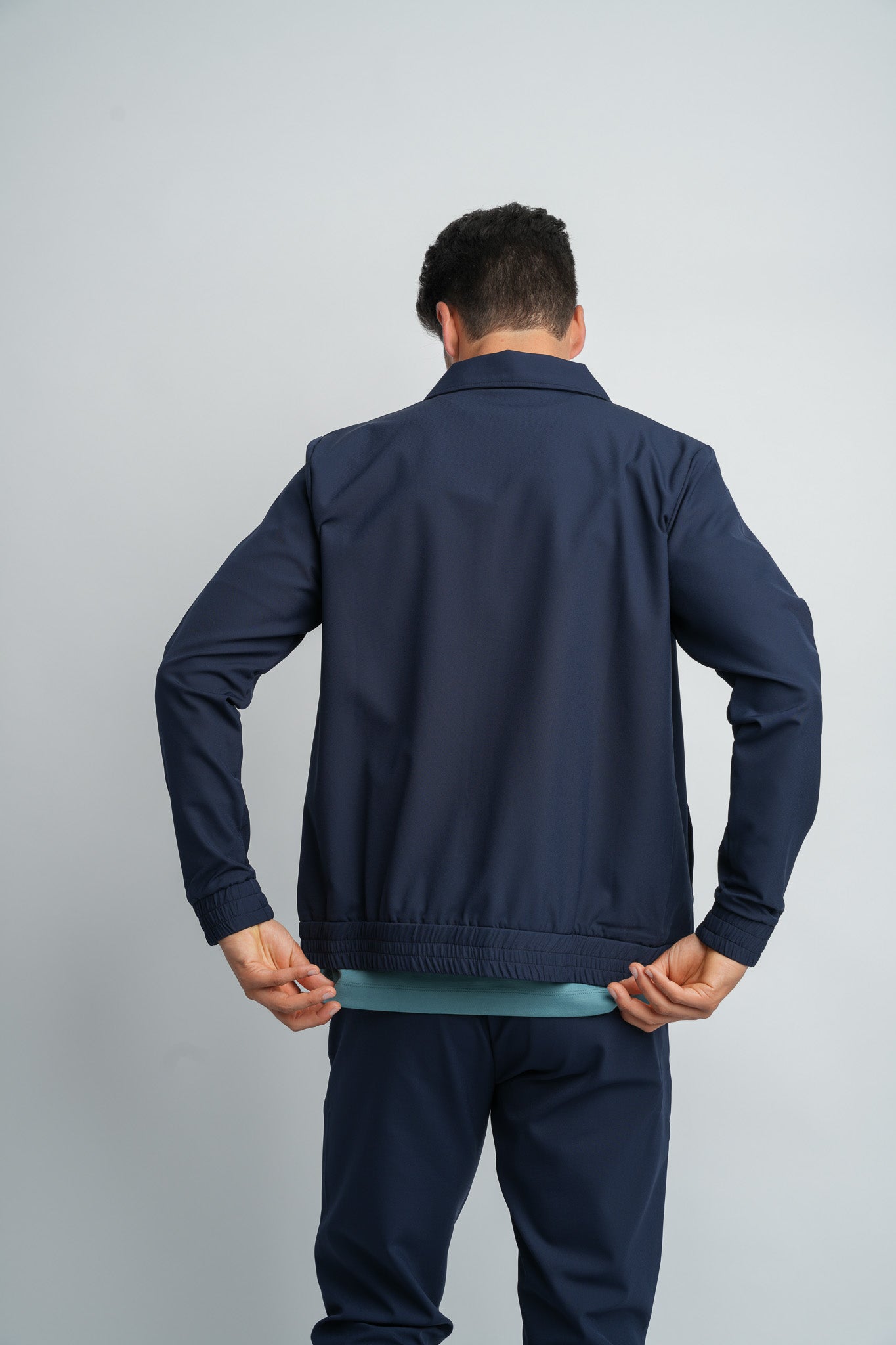 Midnight Blue Tech Suit