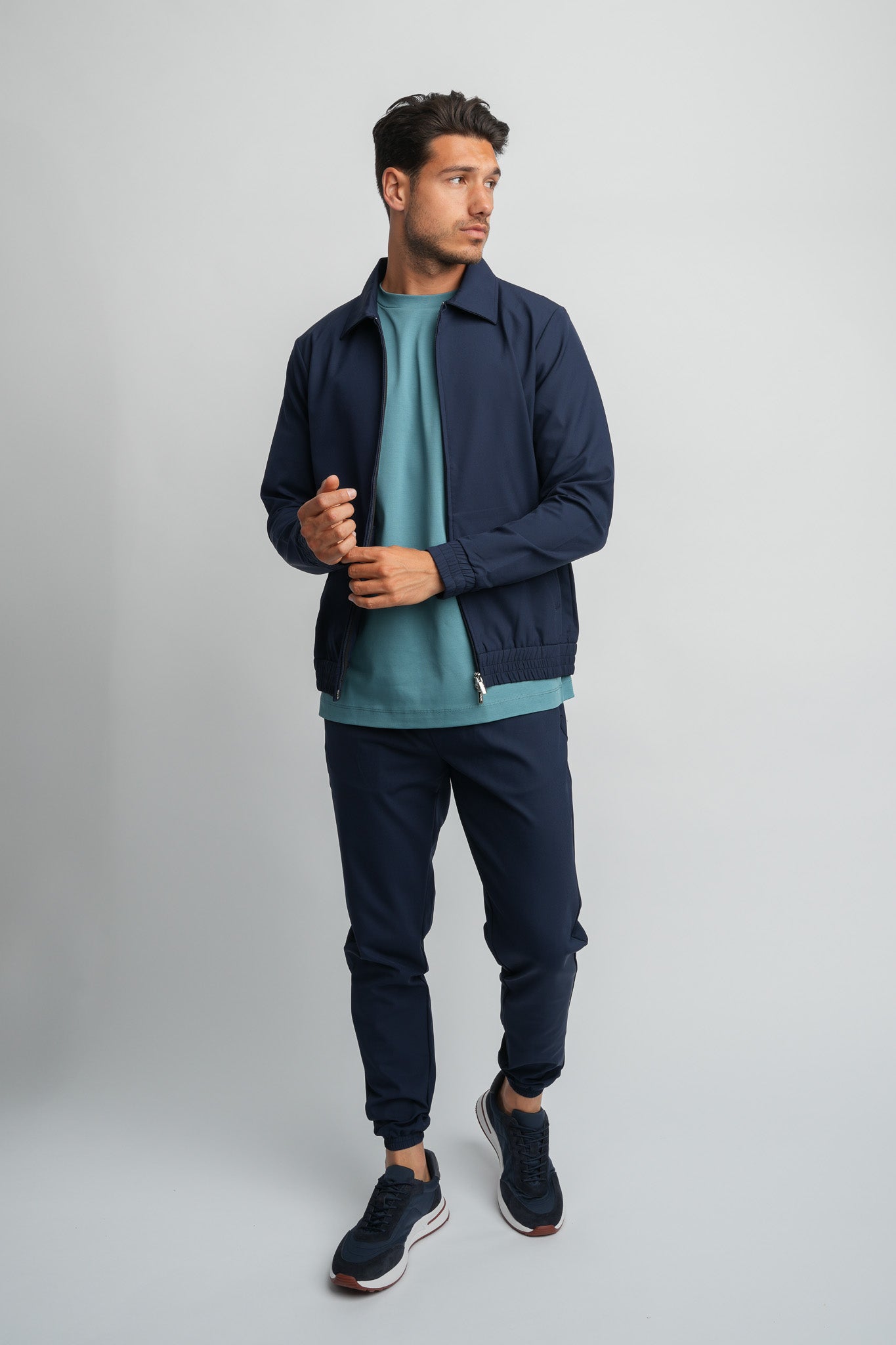 Midnight Blue Tech Suit