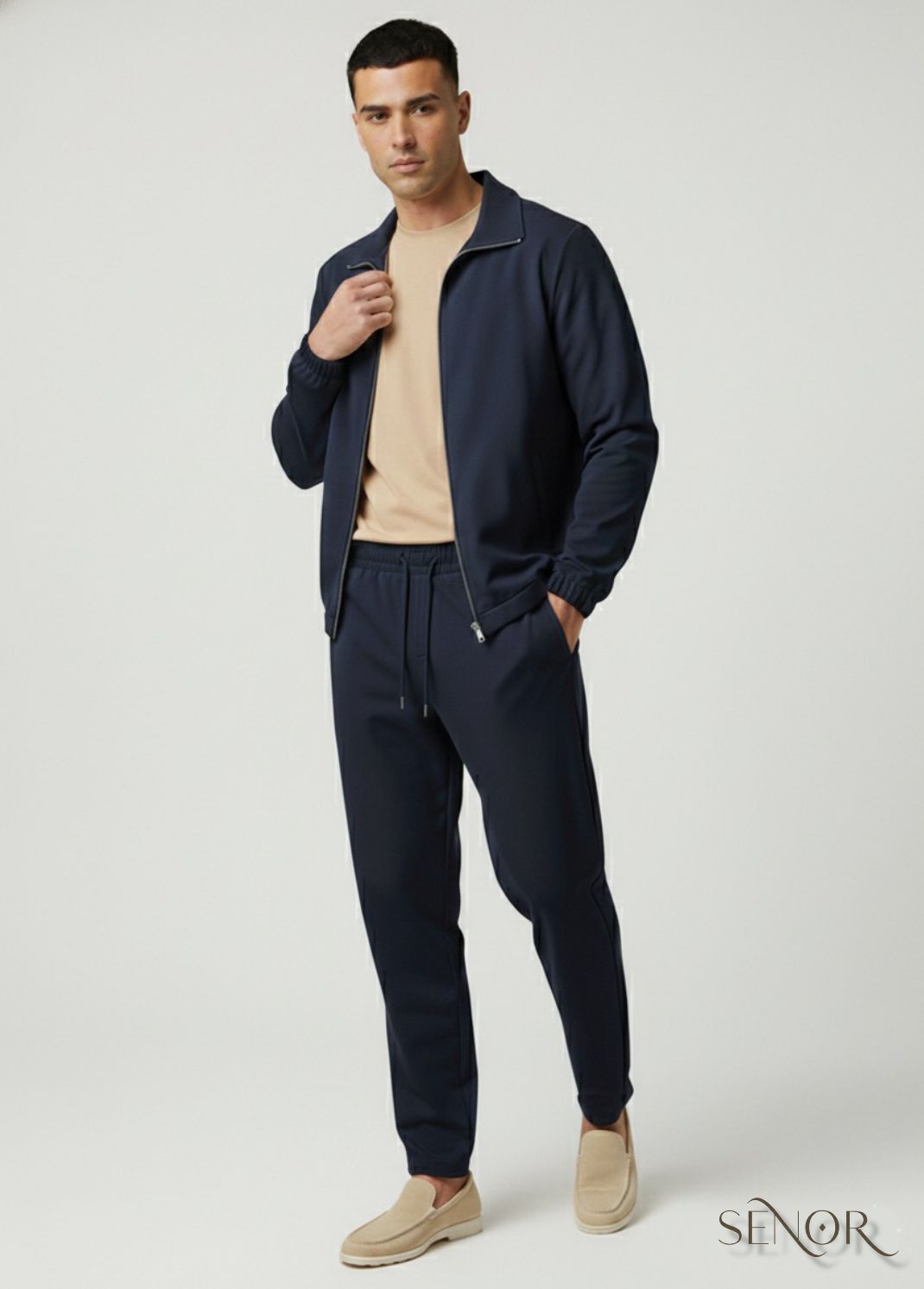 Navy TechLine Suit