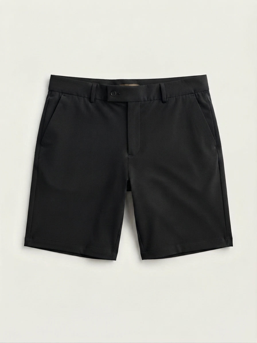 Onyx Black Tech Shorts