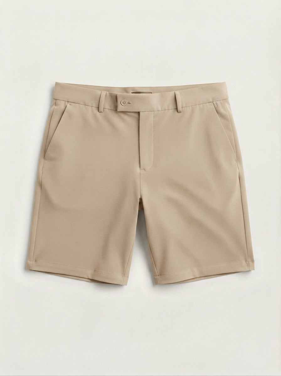 Sand Beige Tech Shorts