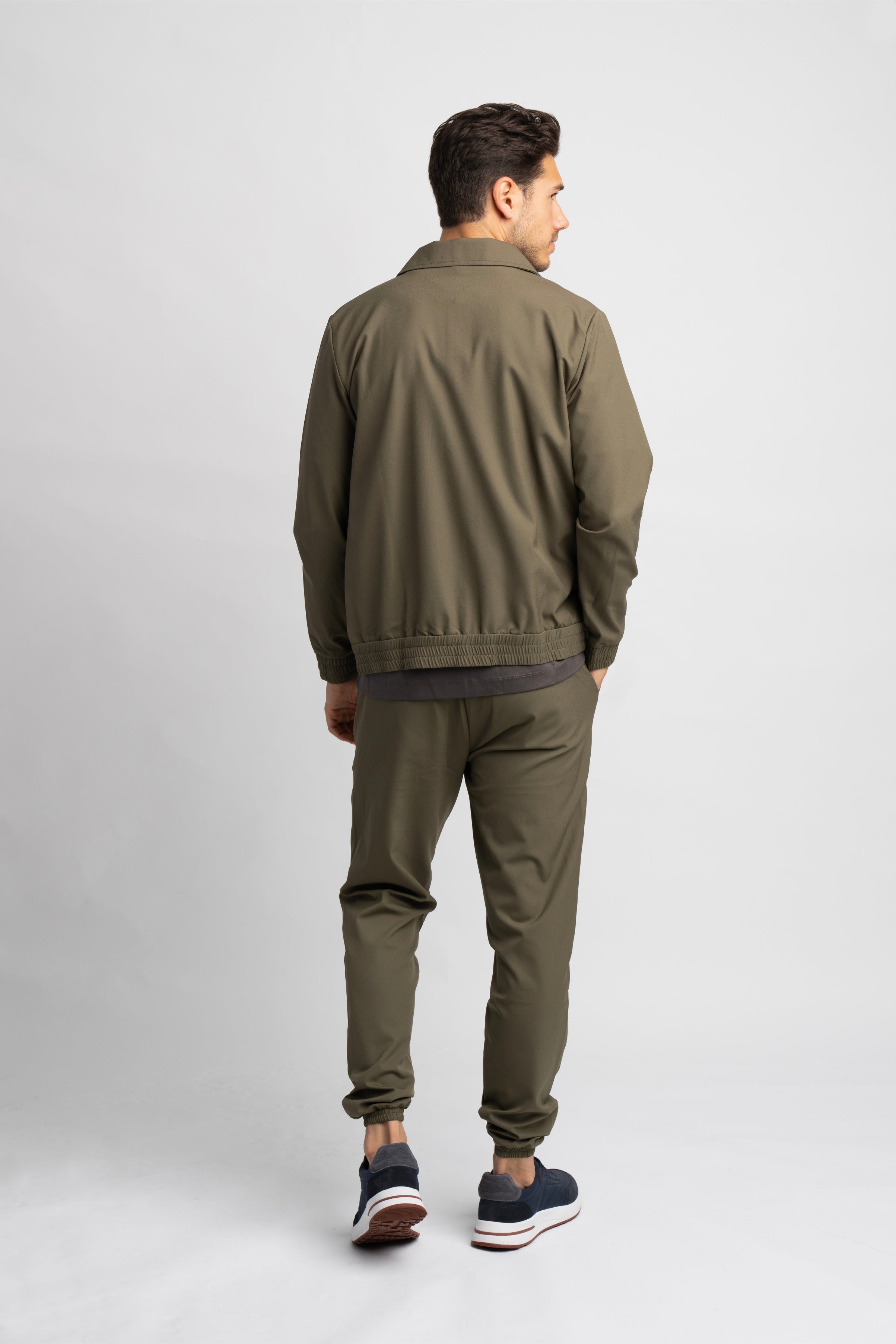 Khaki Green Tech Suit