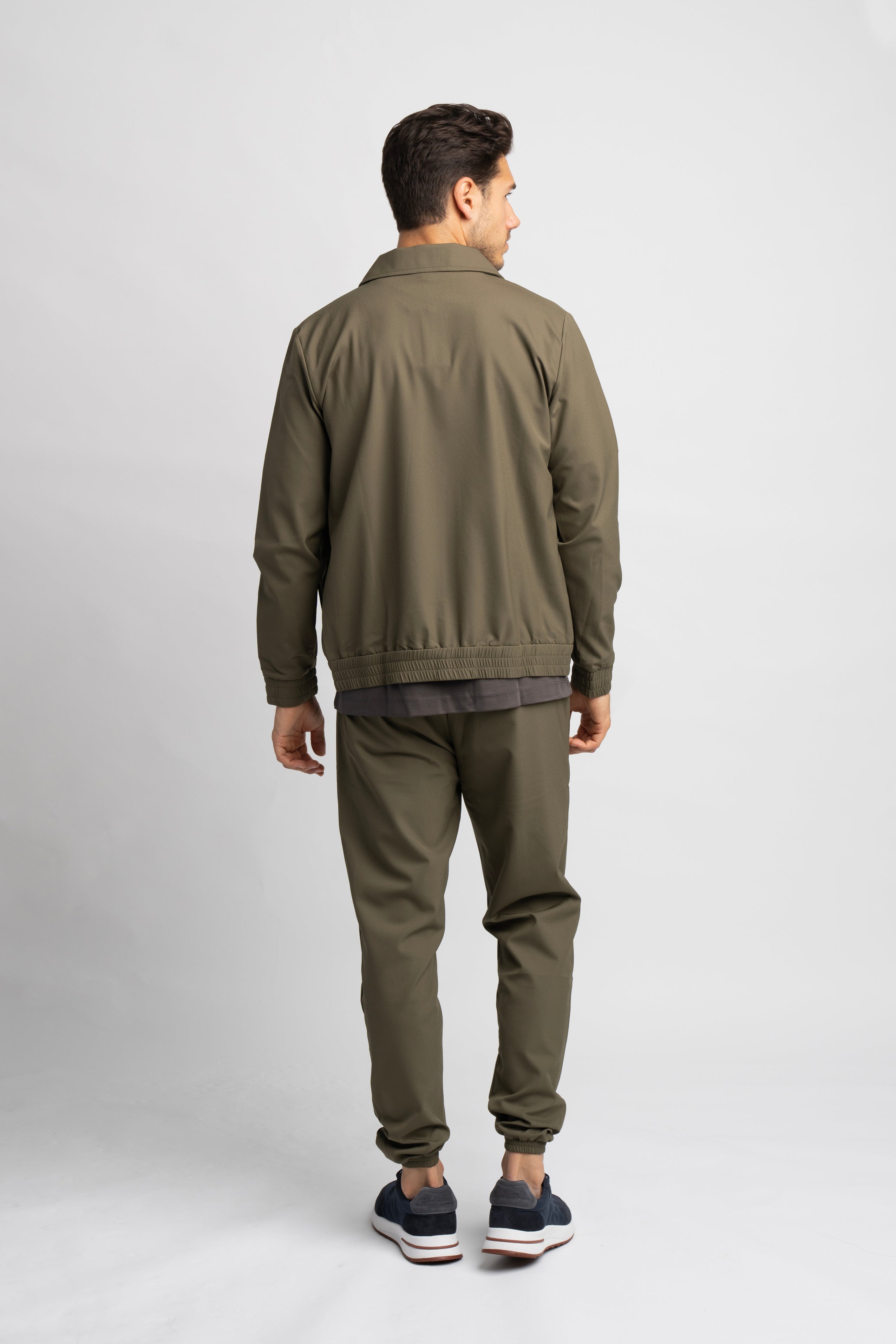 Khaki Green Tech Suit