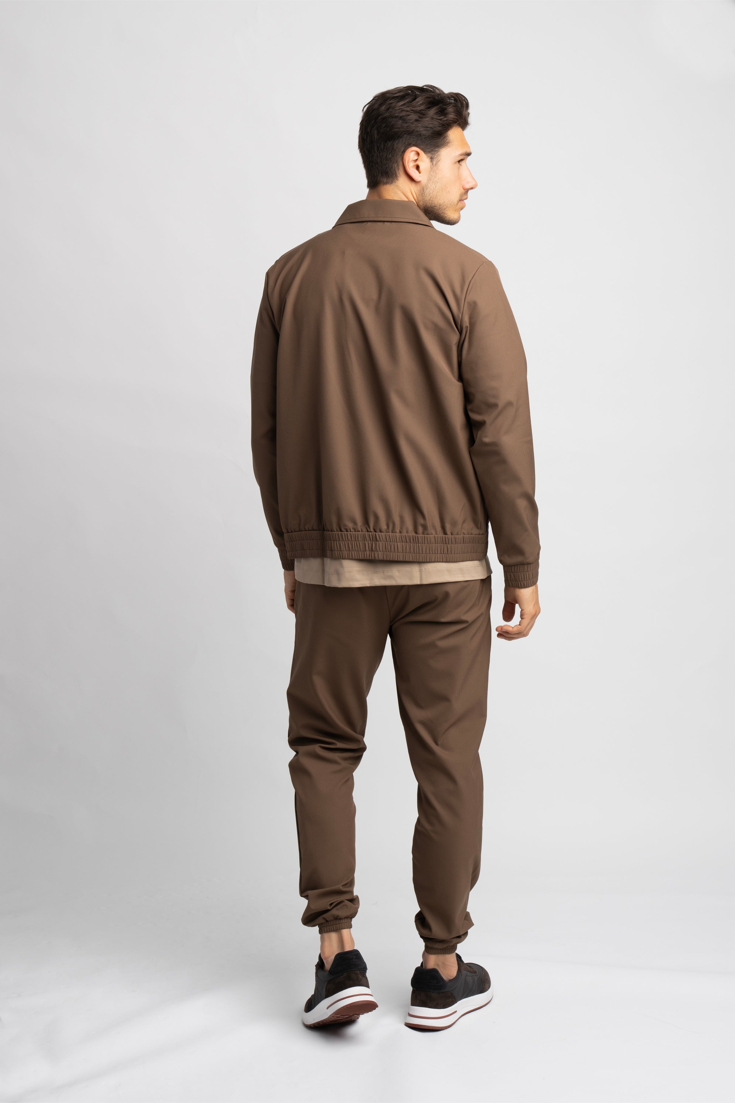 Mocha Brown Tech Suit