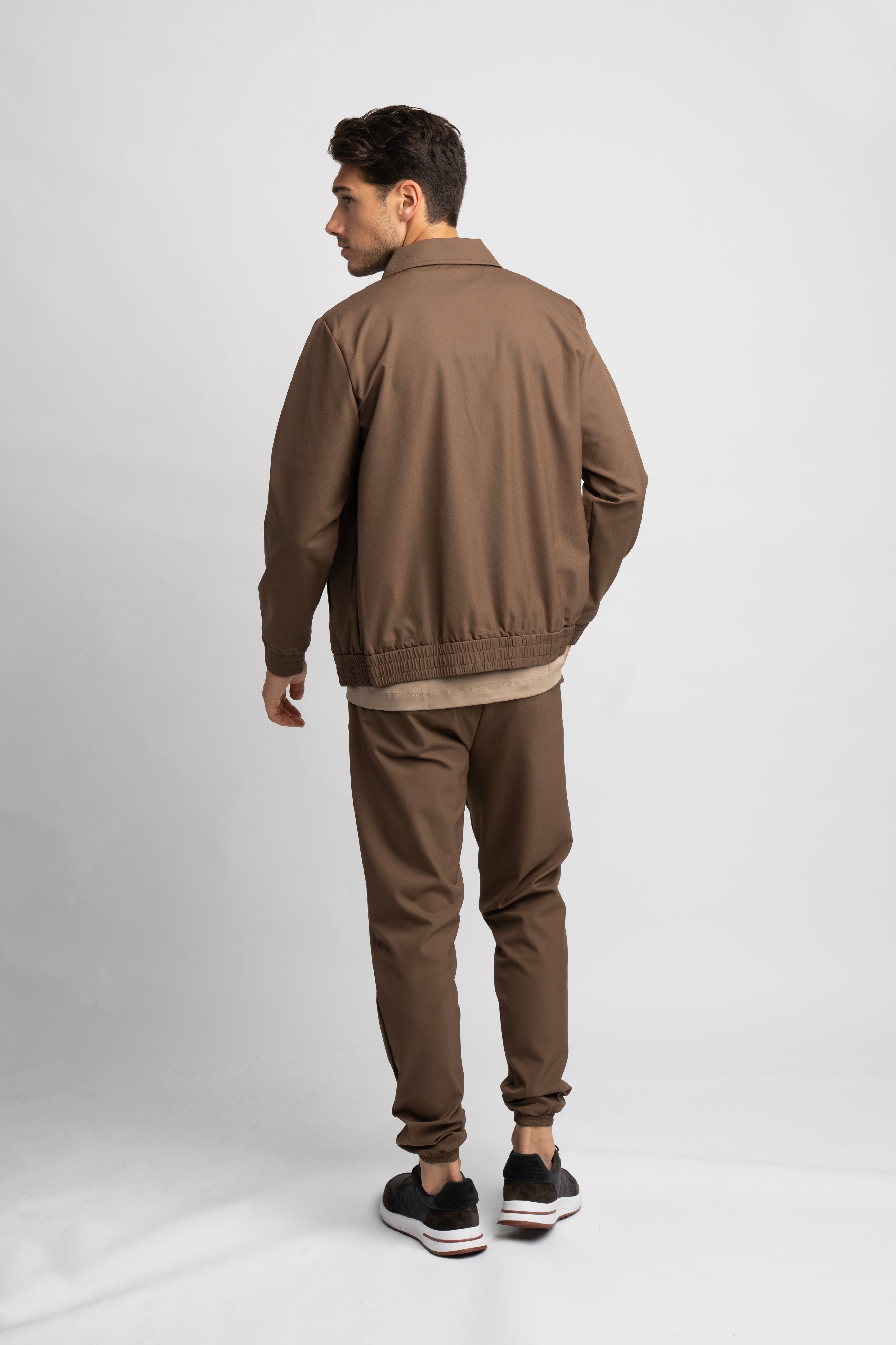 Mocha Brown Tech Suit