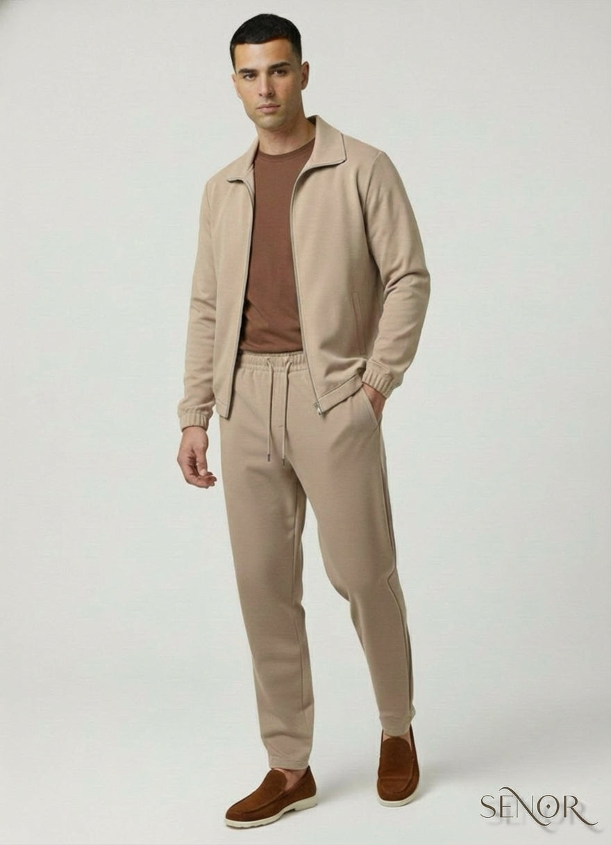 Dark Beige TechLine Suit
