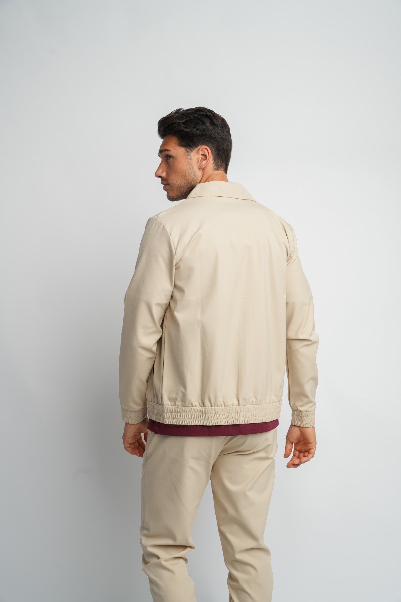 Light Beige Tech Suit