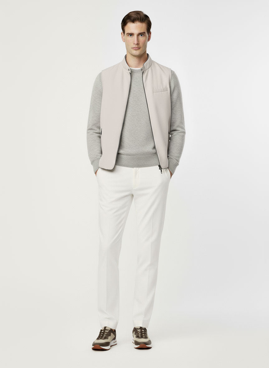 Linea Uno Vest – Taupe