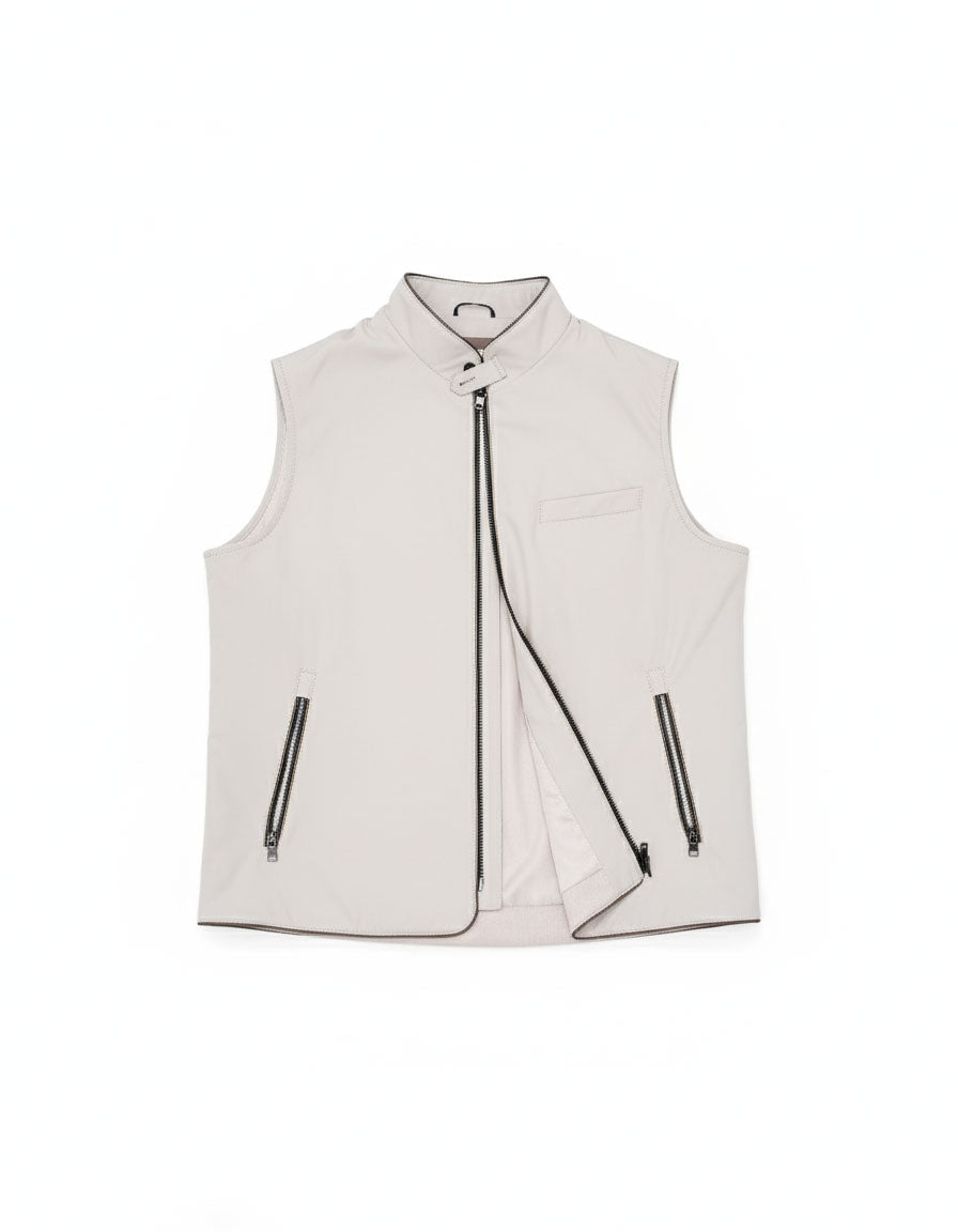 Linea Uno Vest – Taupe