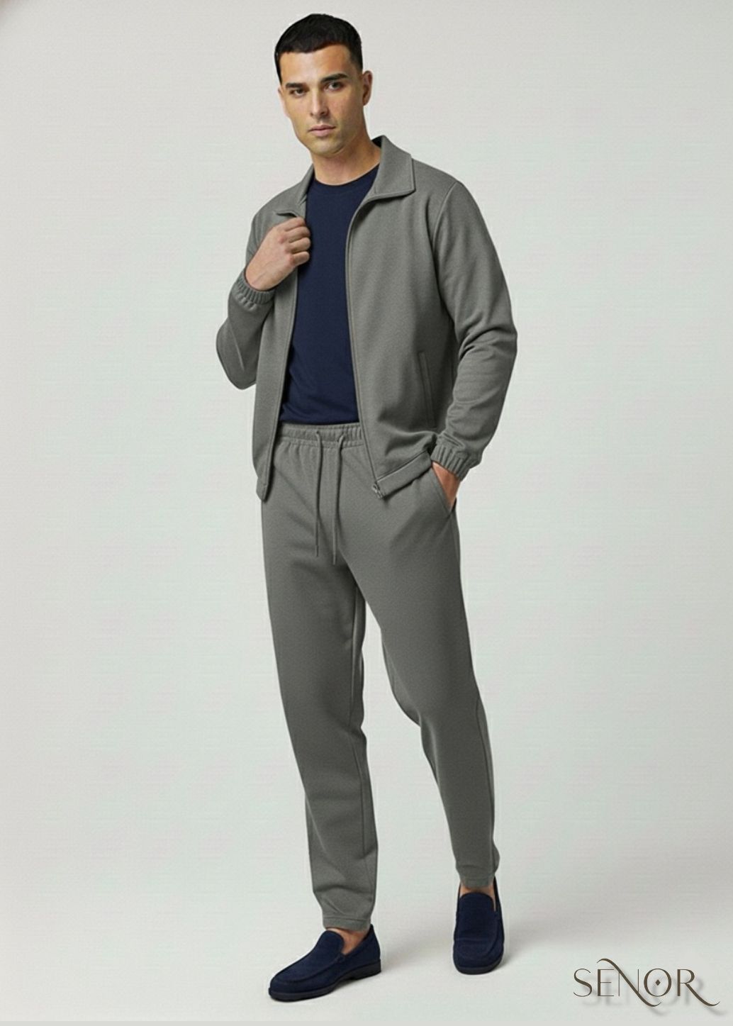 Antraciet TechLine Suit